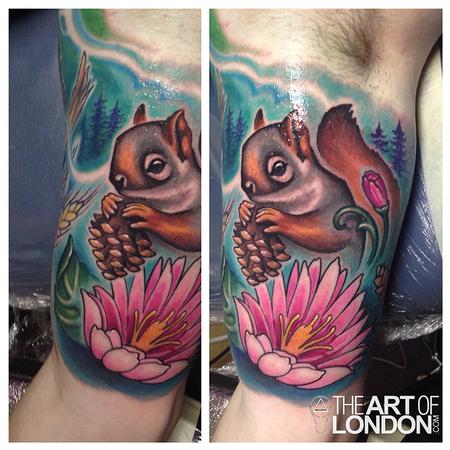 Tattoos - Squirrel Tattoo - 87402